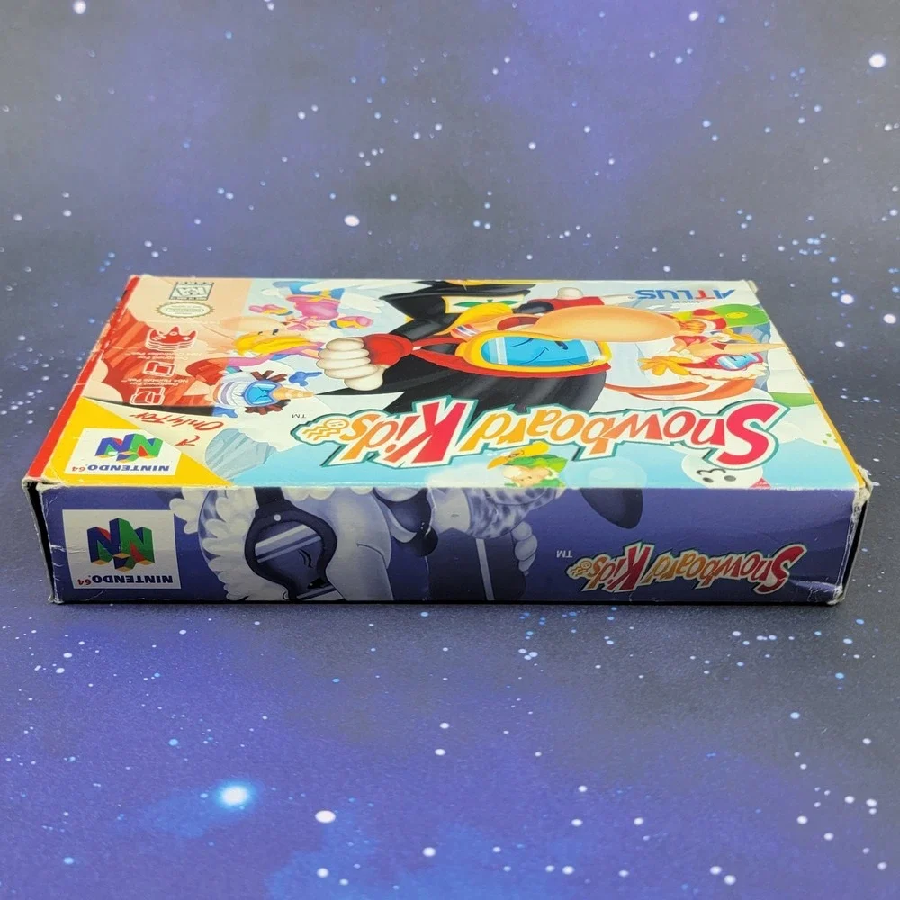 Snowboard Kids (Nintendo 64) CIB Video Game Box, Manual, Cartridge N64